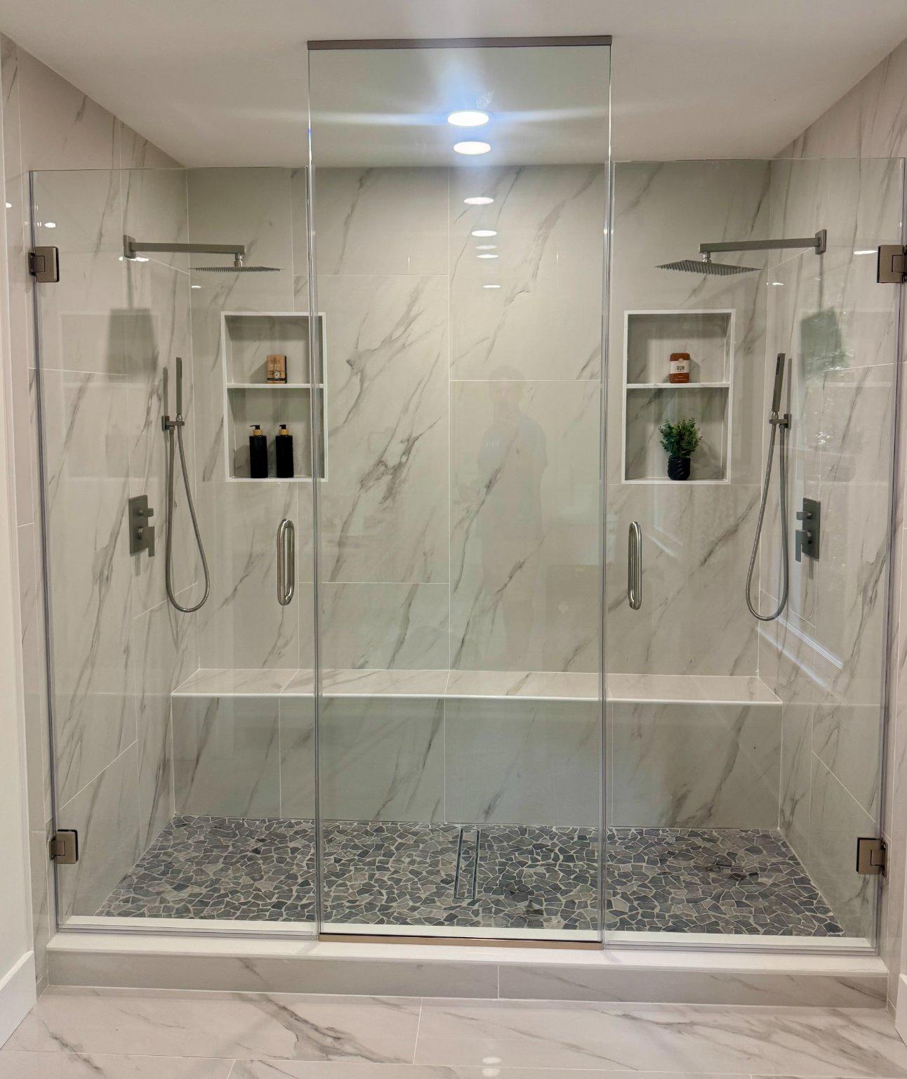 1132 Springvale Road Great Falls, VA 22066 - Photo 49 of 81 Frameless glass doors now installed