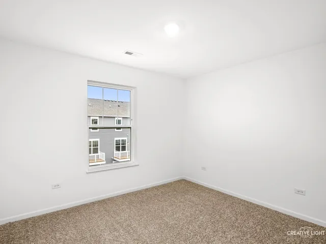 a view of a window in a room