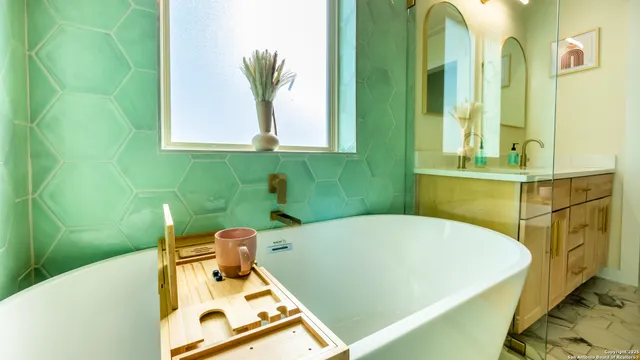 a view of a room with chairs