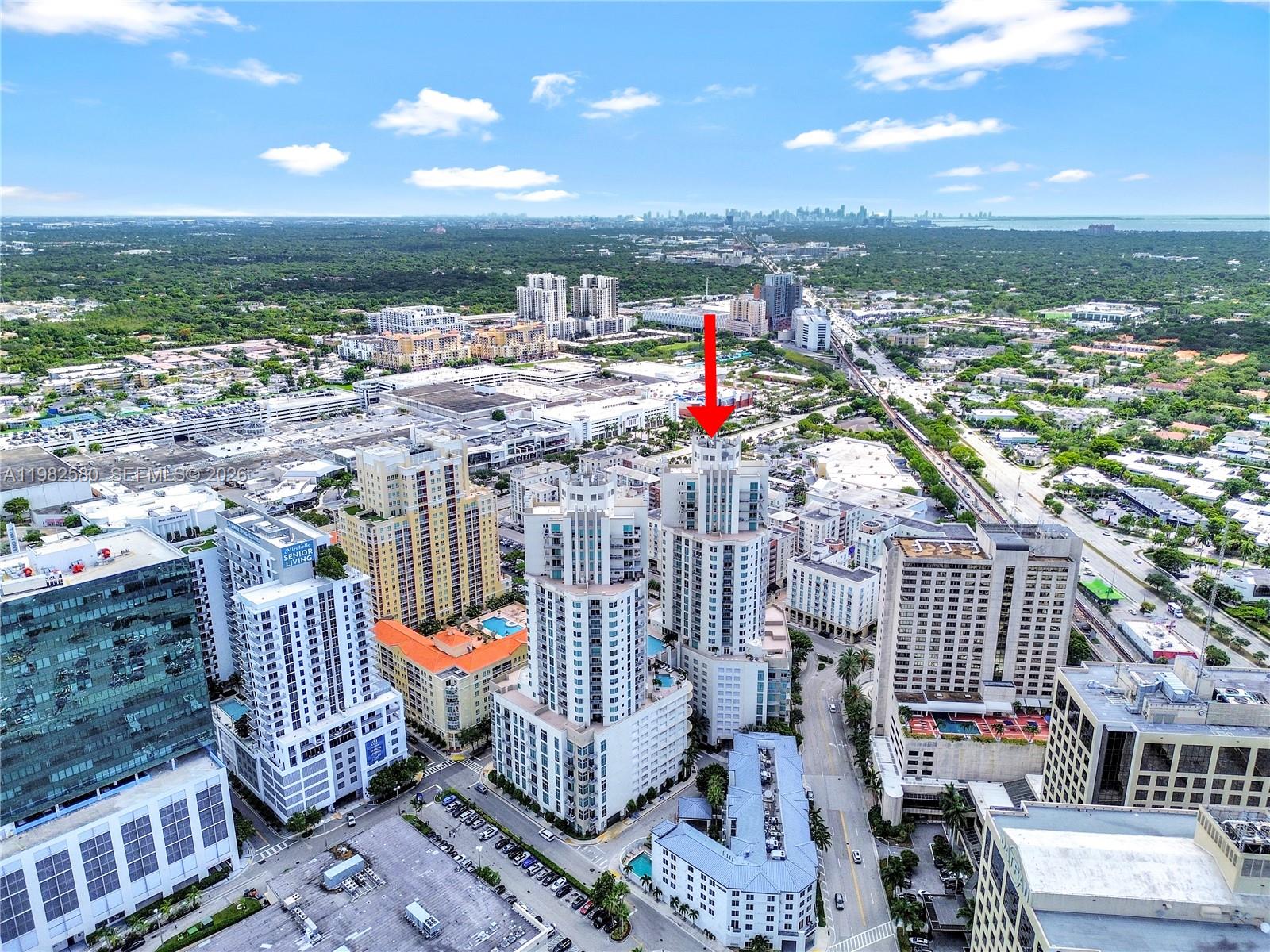 9055 Southwest 73rd Court, Unit 1104 Miami, FL 33156 - Photo 1 of 19 a view of roof deck with patio