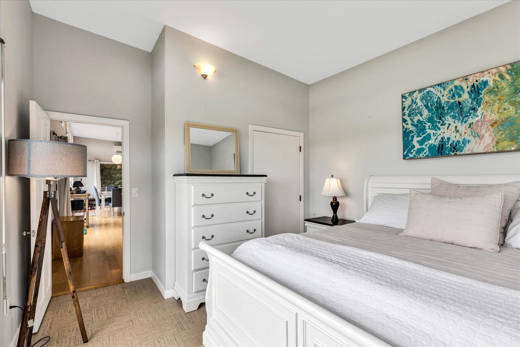 60 5th Avenue Wellfleet, MA 02667 - Photo 16 of 42 a bedroom with a bed and a television