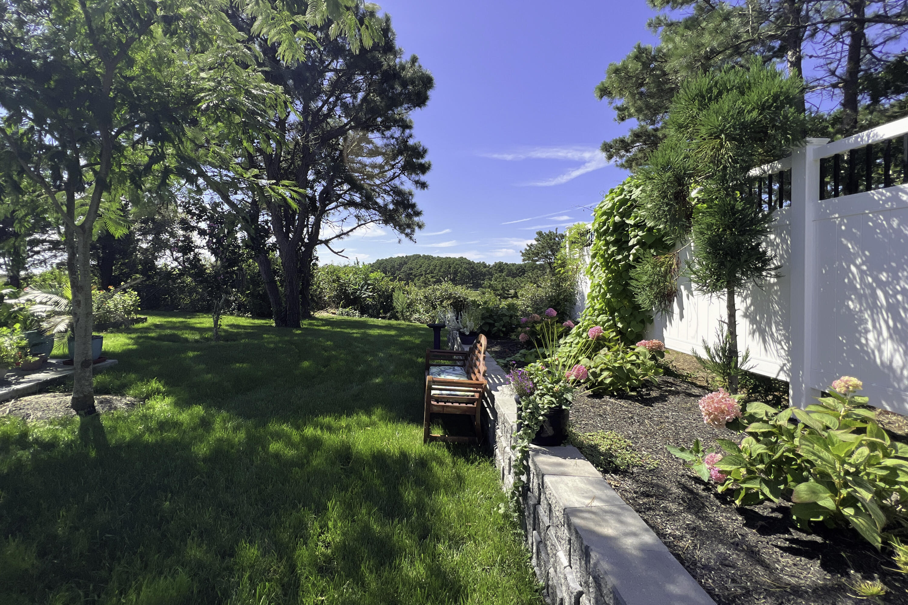 60 5th Avenue Wellfleet, MA 02667 - Photo 27 of 42 a garden view with a seating space