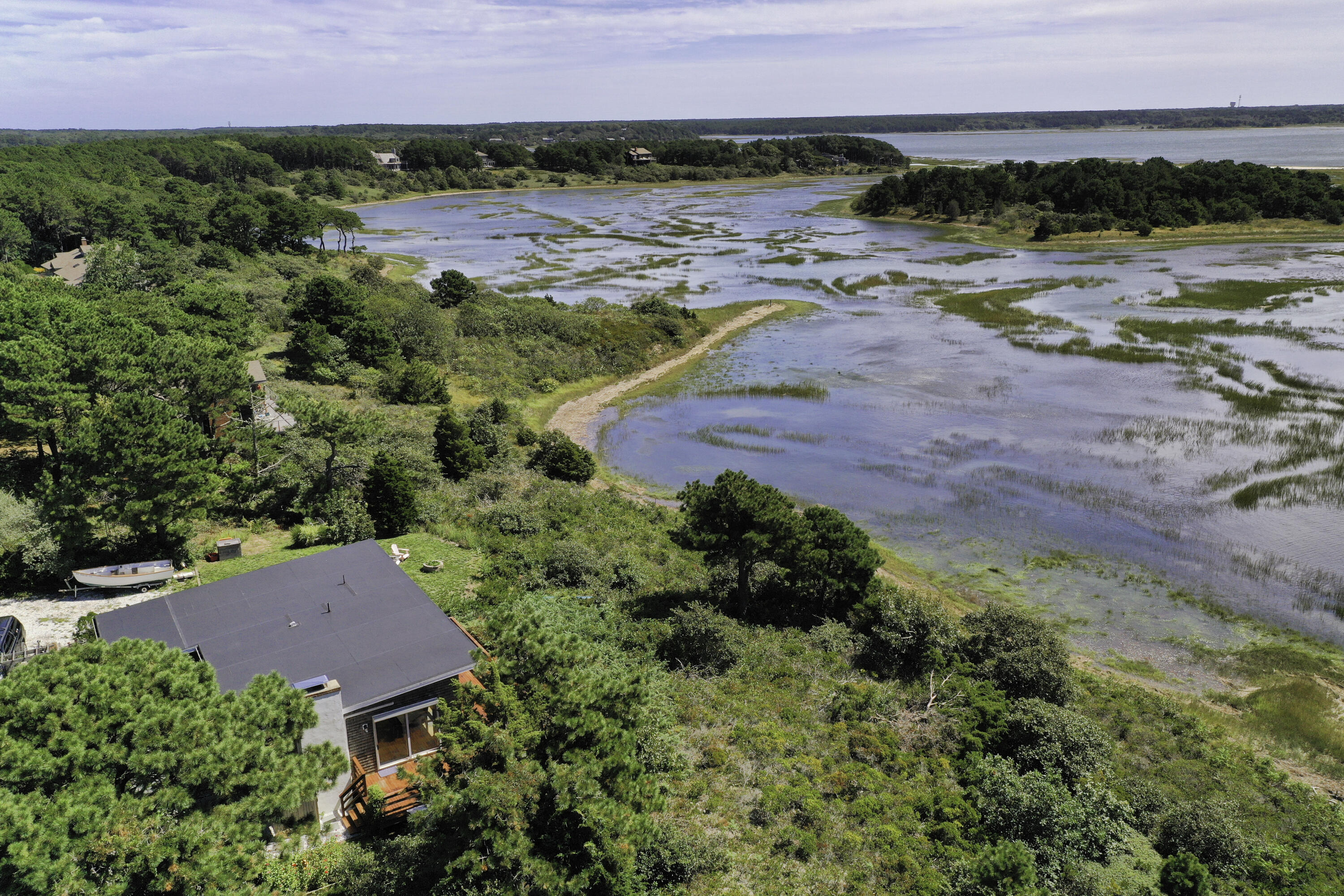 60 5th Avenue Wellfleet, MA 02667 - Photo 31 of 42 an aerial view of residential houses with outdoor space