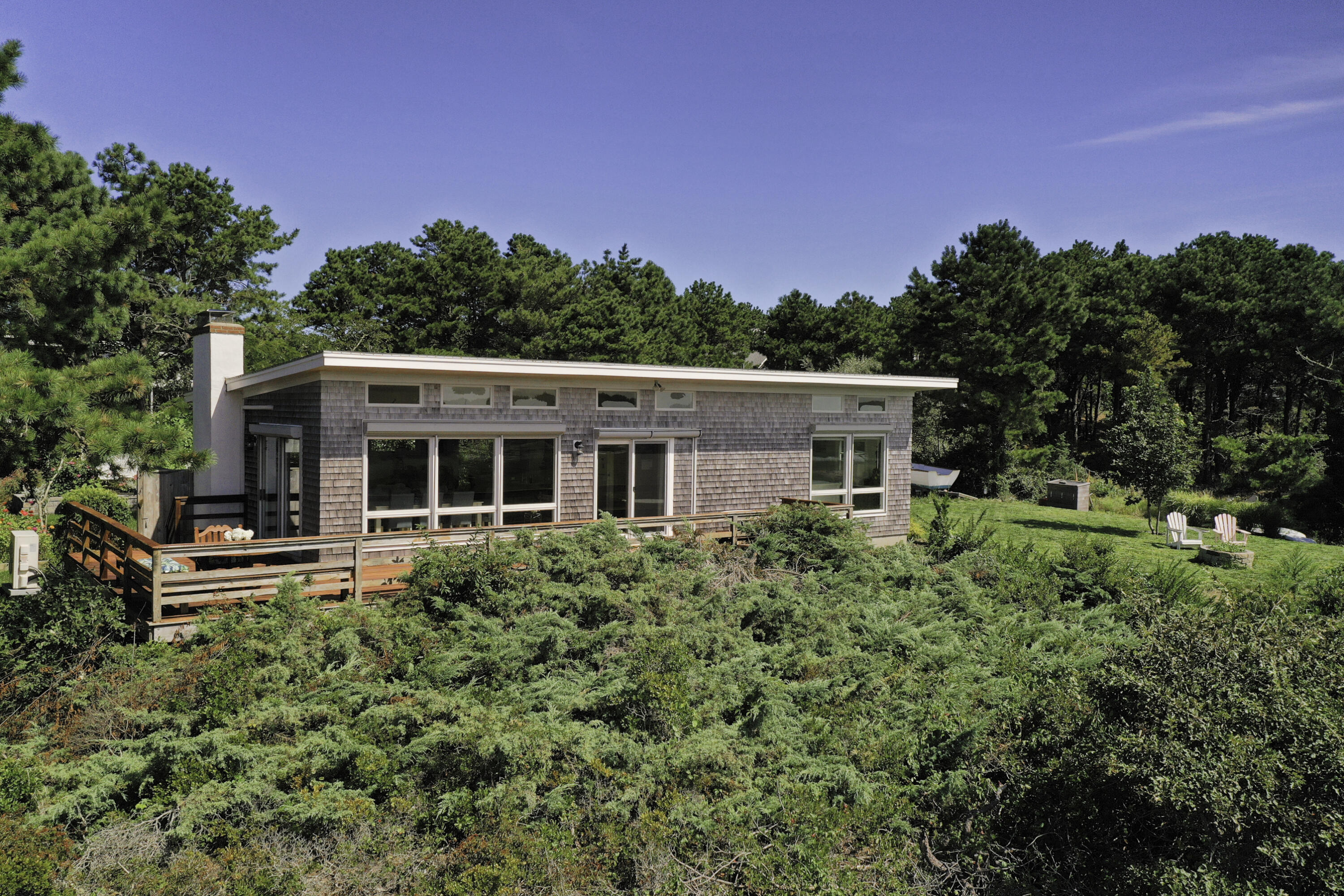60 5th Avenue Wellfleet, MA 02667 - Photo 5 of 42 front view of a house with a yard