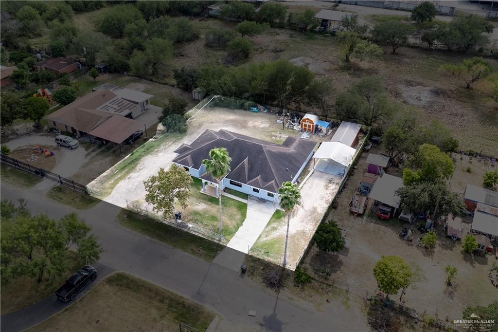 1608 Corales Street Mission, TX 78573 - Photo 4 of 29 an aerial view of a house with a yard