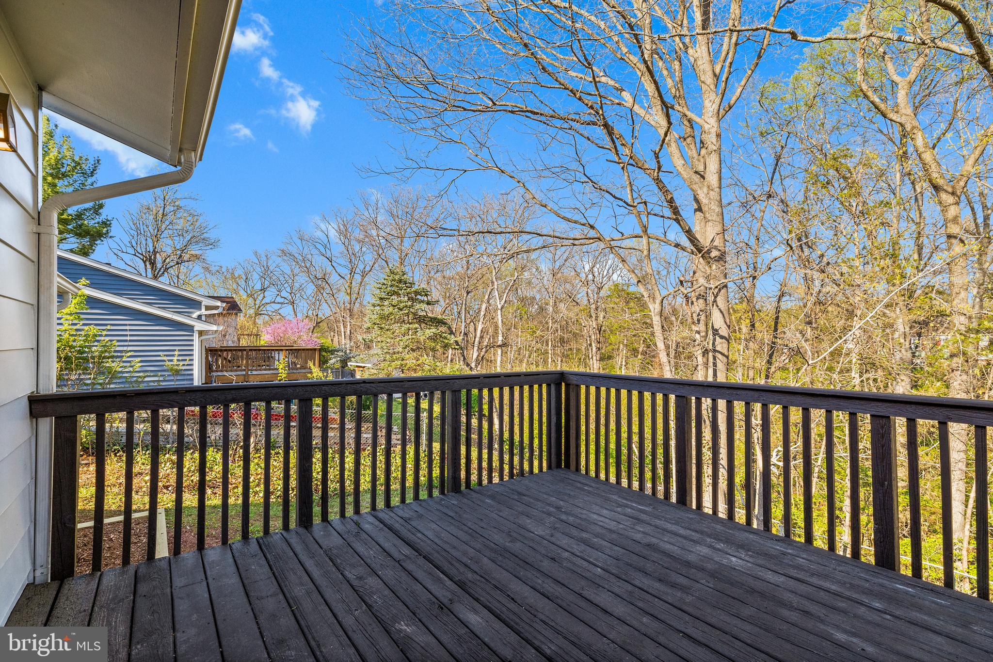 7517 Todd Place Manassas, VA 20109 - Photo 15 of 42 a view of balcony with wooden floor