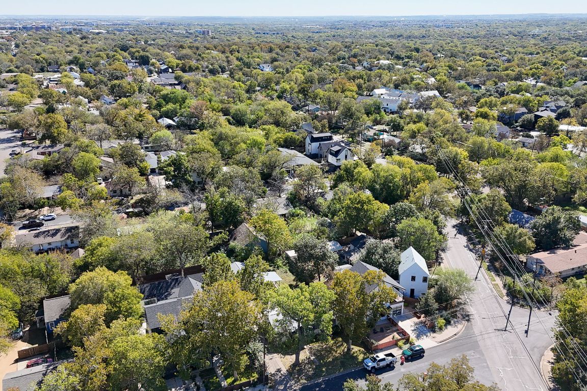 4419 Clawson Road Austin, TX 78704 - Photo 9 of 24 an aerial view of multiple house
