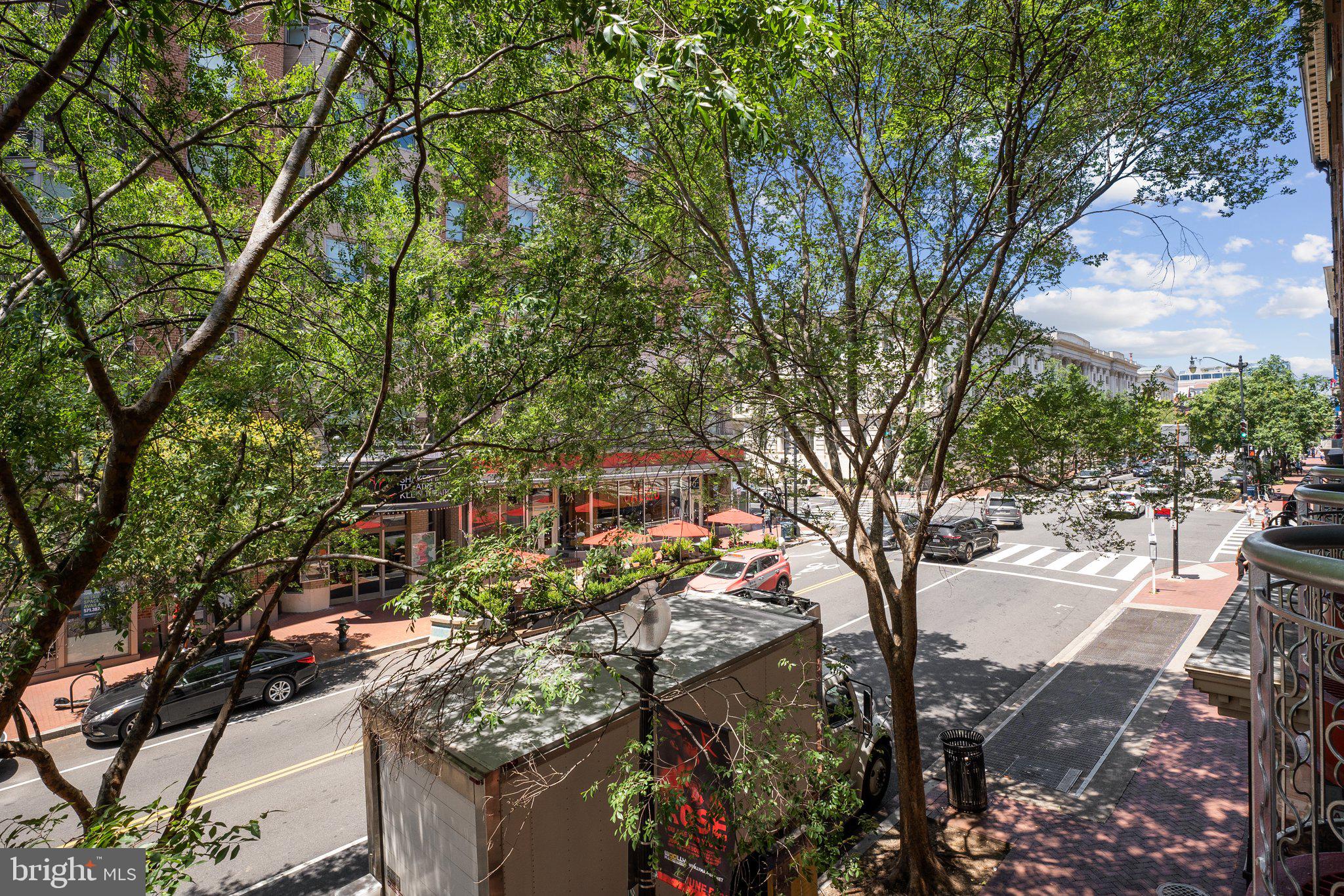616 E Street Northwest, Unit 213 Washington, DC 20004 - Photo 13 of 80 View from 3/4 Windows in Living Room on Main Level