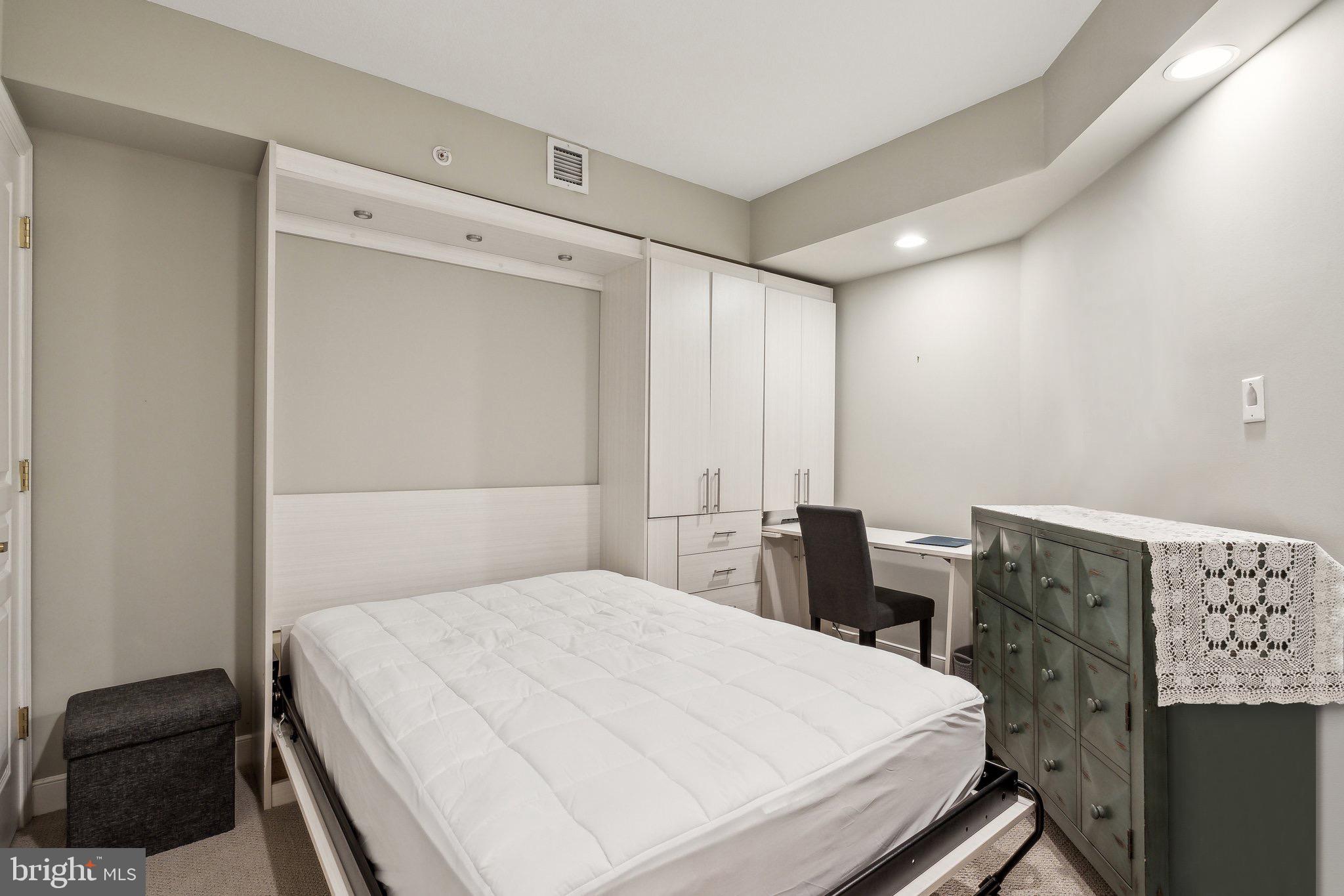 616 E Street Northwest, Unit 213 Washington, DC 20004 - Photo 16 of 80 Large Den/Bedroom on Main Level with Murphy Bed!