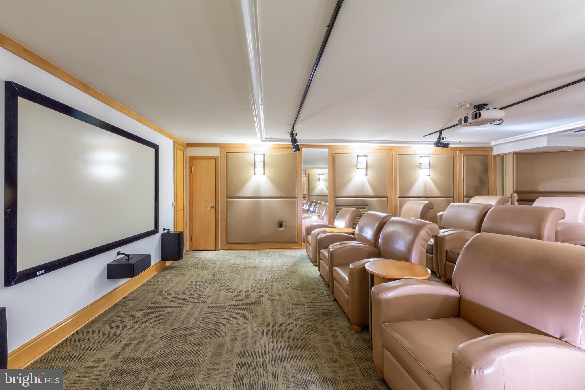 616 E Street Northwest, Unit 213 Washington, DC 20004 - Photo 49 of 80 Theater Room can be rented, films regularly shown