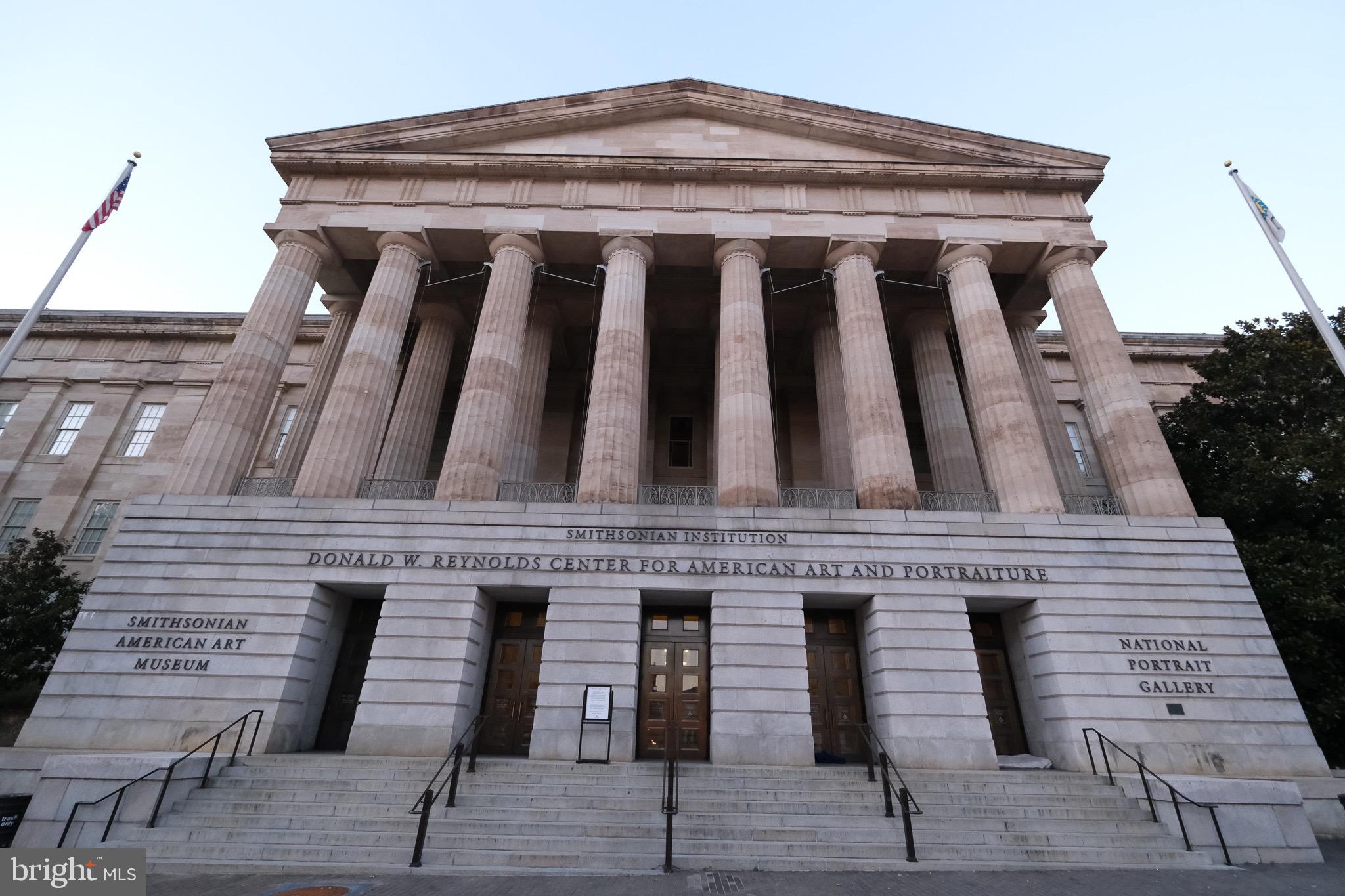 616 E Street Northwest, Unit 213 Washington, DC 20004 - Photo 72 of 80 National Gallery with Leafy Multi-Story Atrium