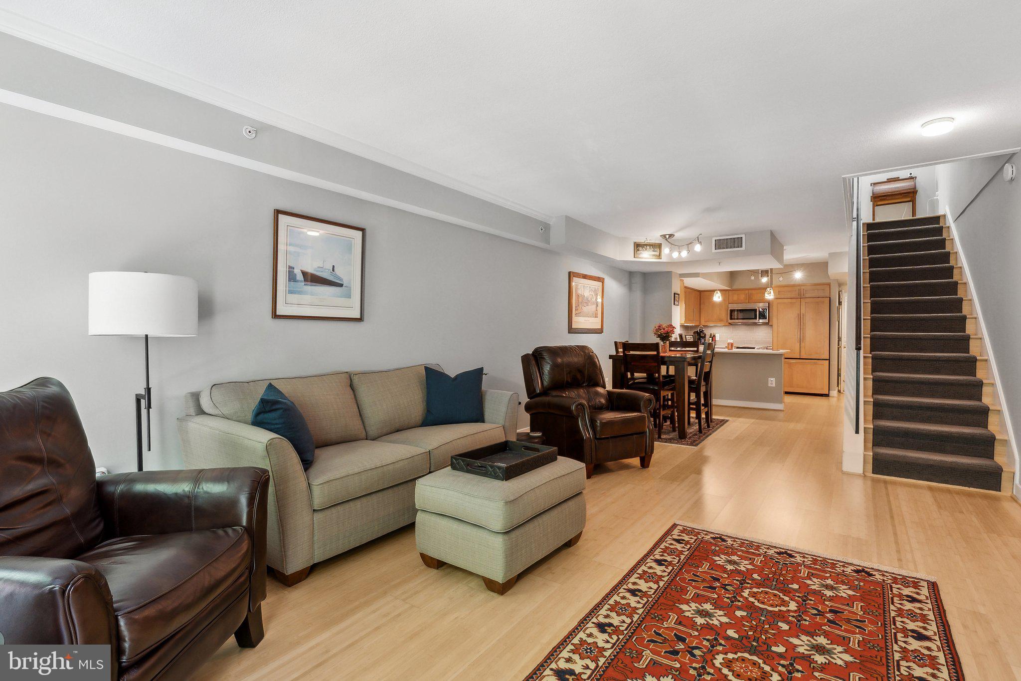 616 E Street Northwest, Unit 213 Washington, DC 20004 - Photo 9 of 80 Open Plan Living is perfect for Entertaining