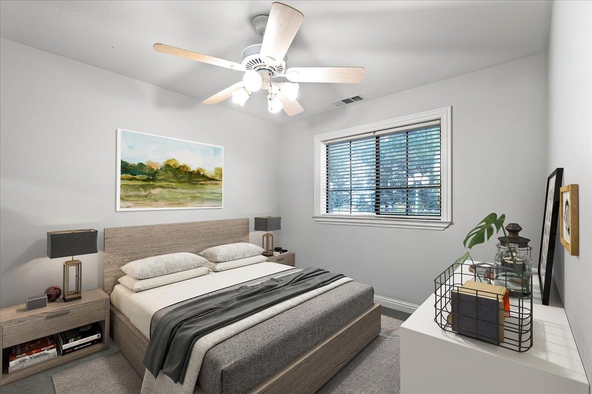 4616 Freelove Road Oakdale, CA 95361 - Photo 24 of 86 a bedroom with a bed and a window