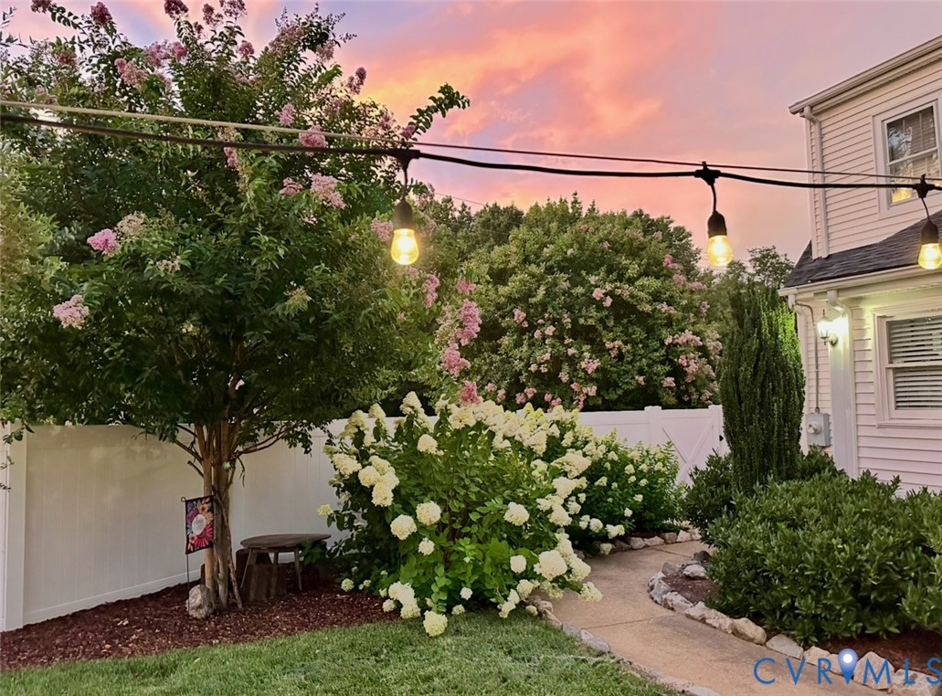 7600 Alvarado Road Henrico, VA 23229 - Photo 36 of 41 Crepe myrtle and Limelight hydrangeas