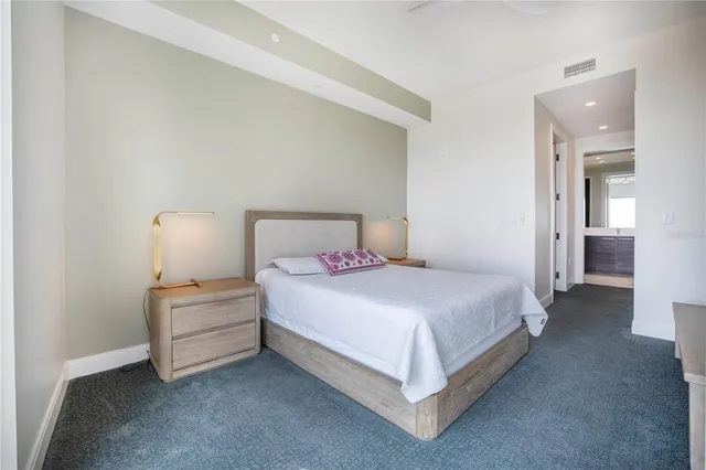 a view of a city with tall buildings