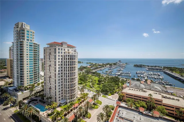 a view of lobby with a potted plant