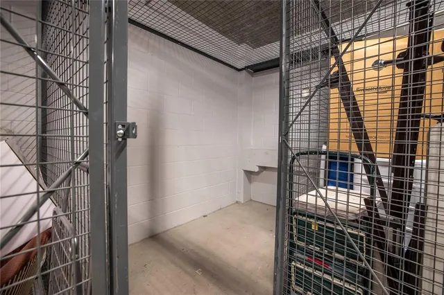 a view of balcony with furniture