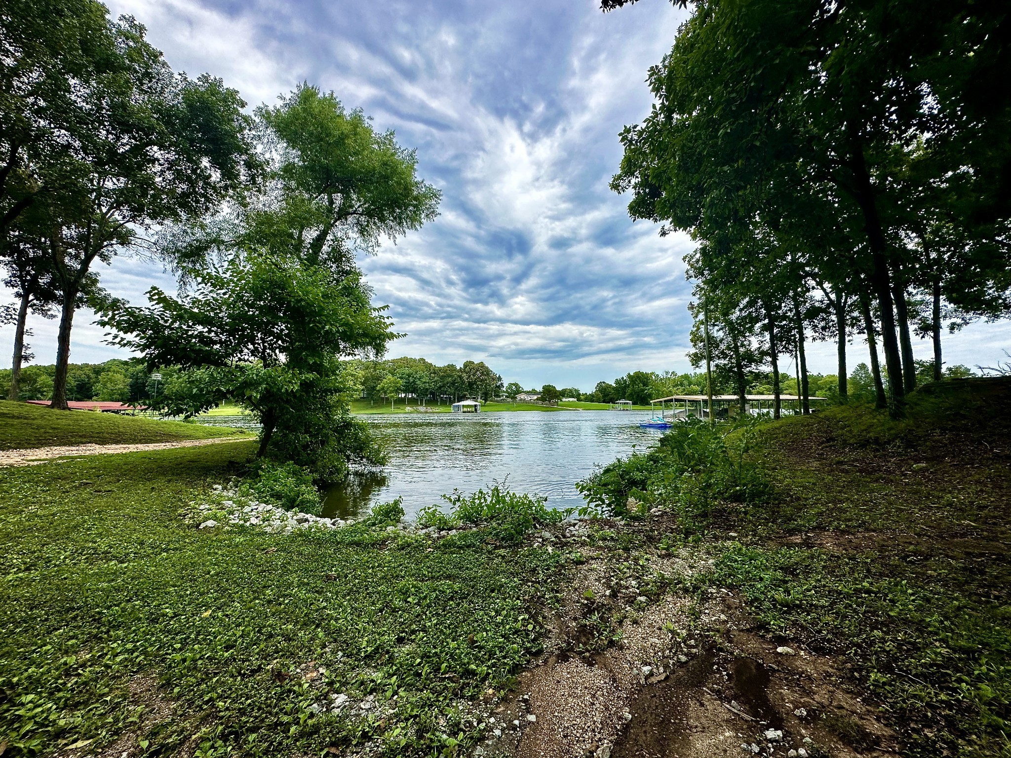 0 Eva Harbor Road Eva, TN 38333 - Photo 5 of 7 a view of a lake with a yard