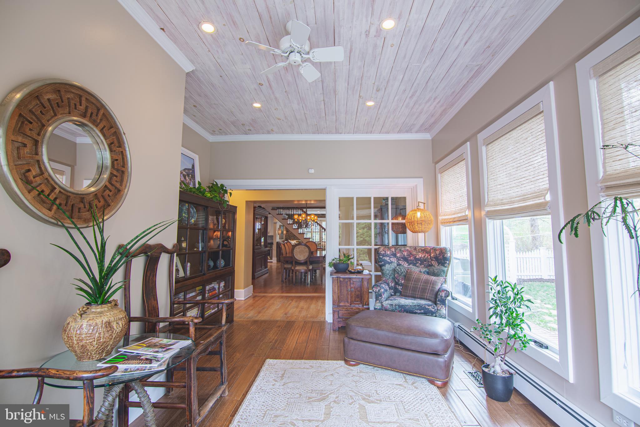 613 South Valley Forge Road Wayne, PA 19087 - Photo 11 of 43 a living room with furniture and a large window