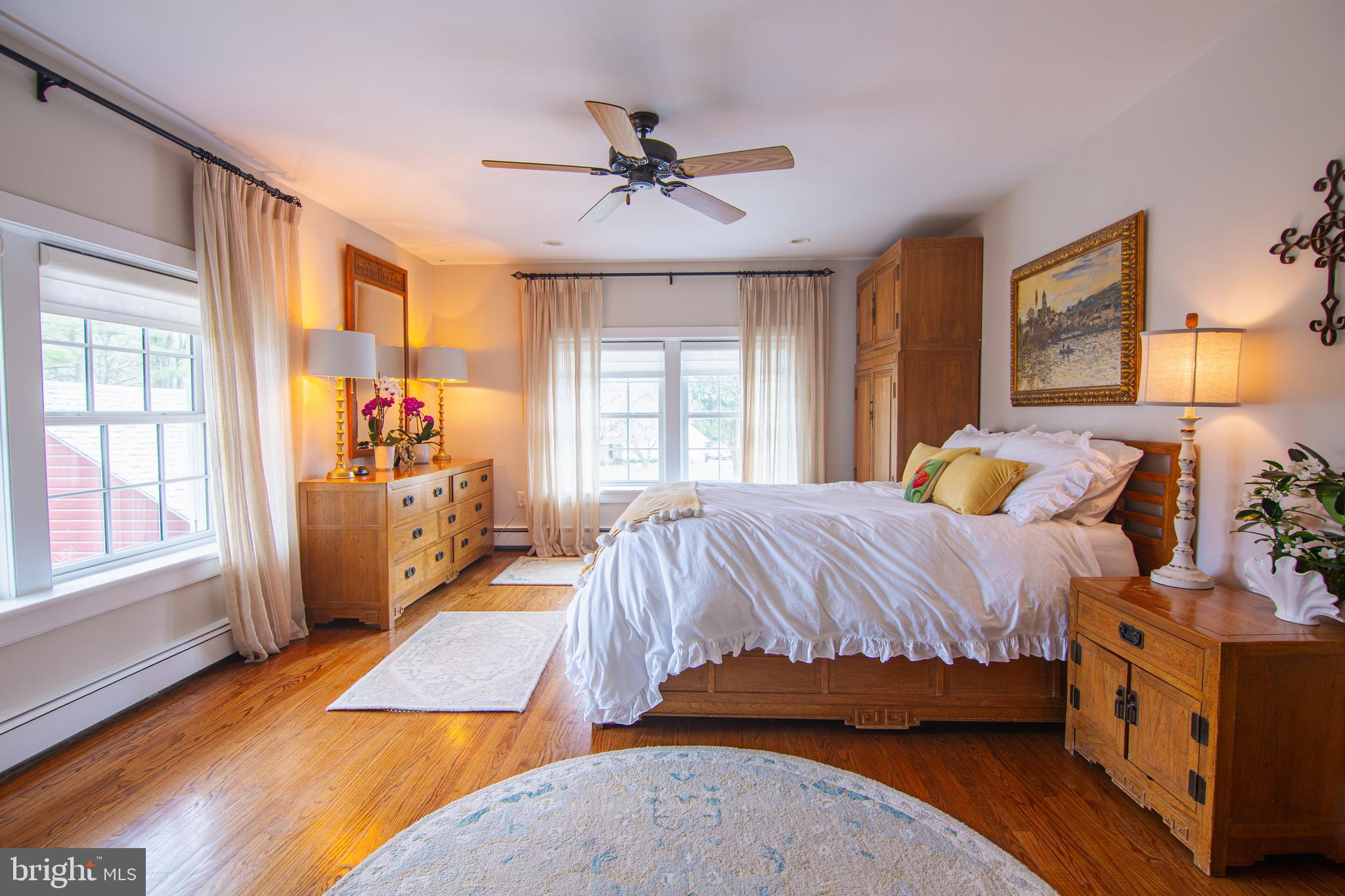 613 South Valley Forge Road Wayne, PA 19087 - Photo 16 of 43 a bedroom with a bed and a window