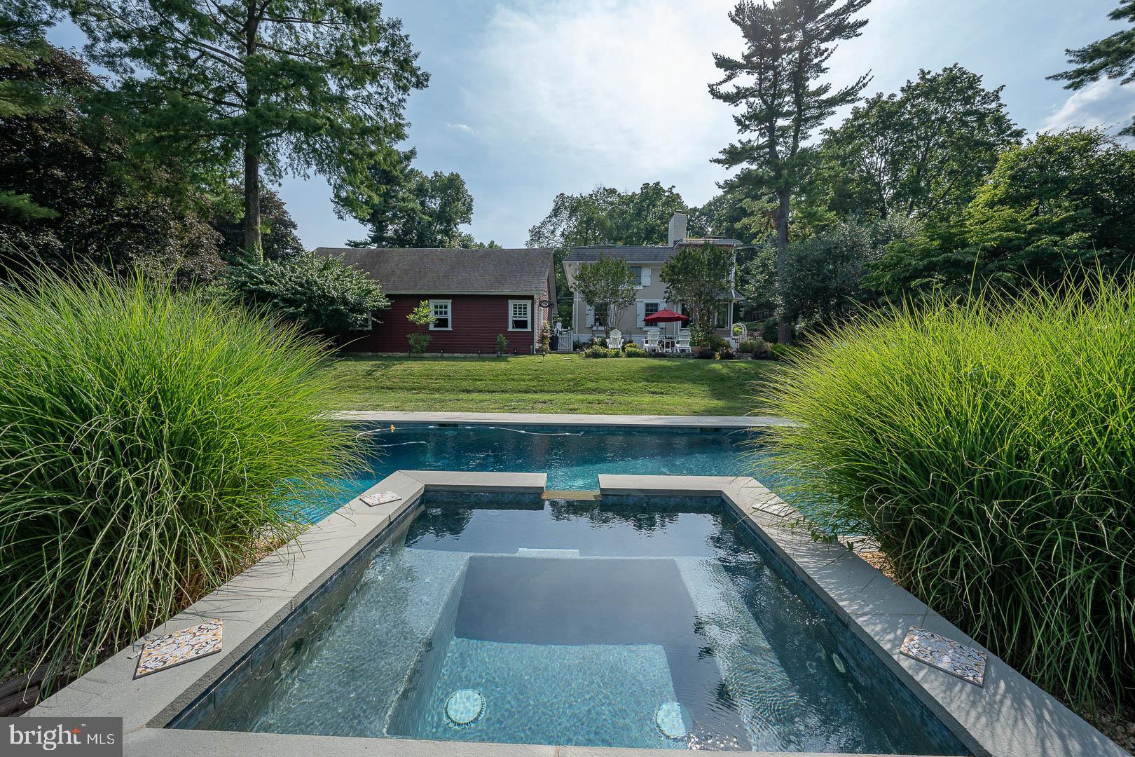 613 South Valley Forge Road Wayne, PA 19087 - Photo 2 of 43 a view of swimming pool from a balcony