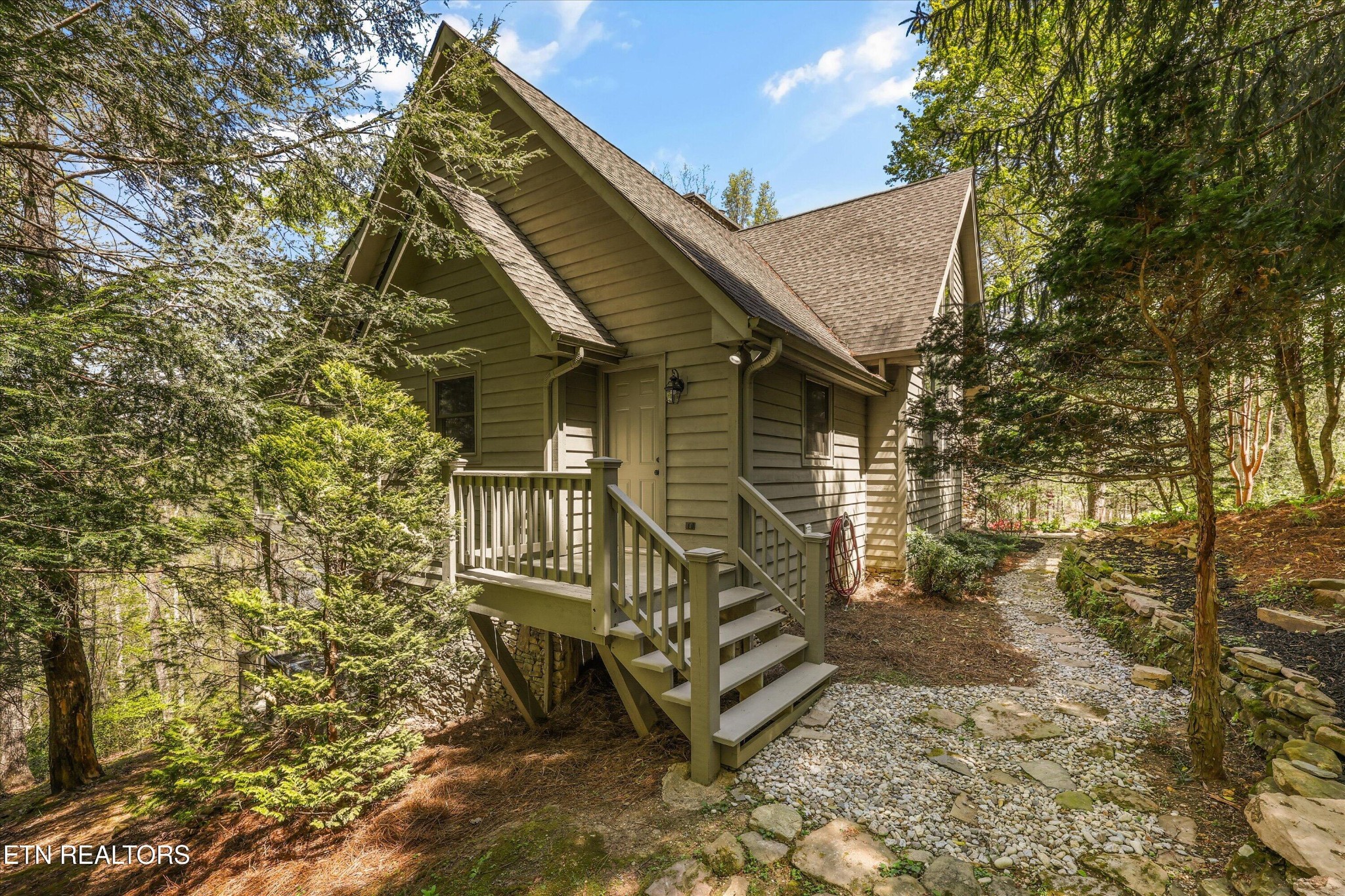 865 Stonegate Way Townsend, TN 37882 - Photo 52 of 60 a view of a house with a yard