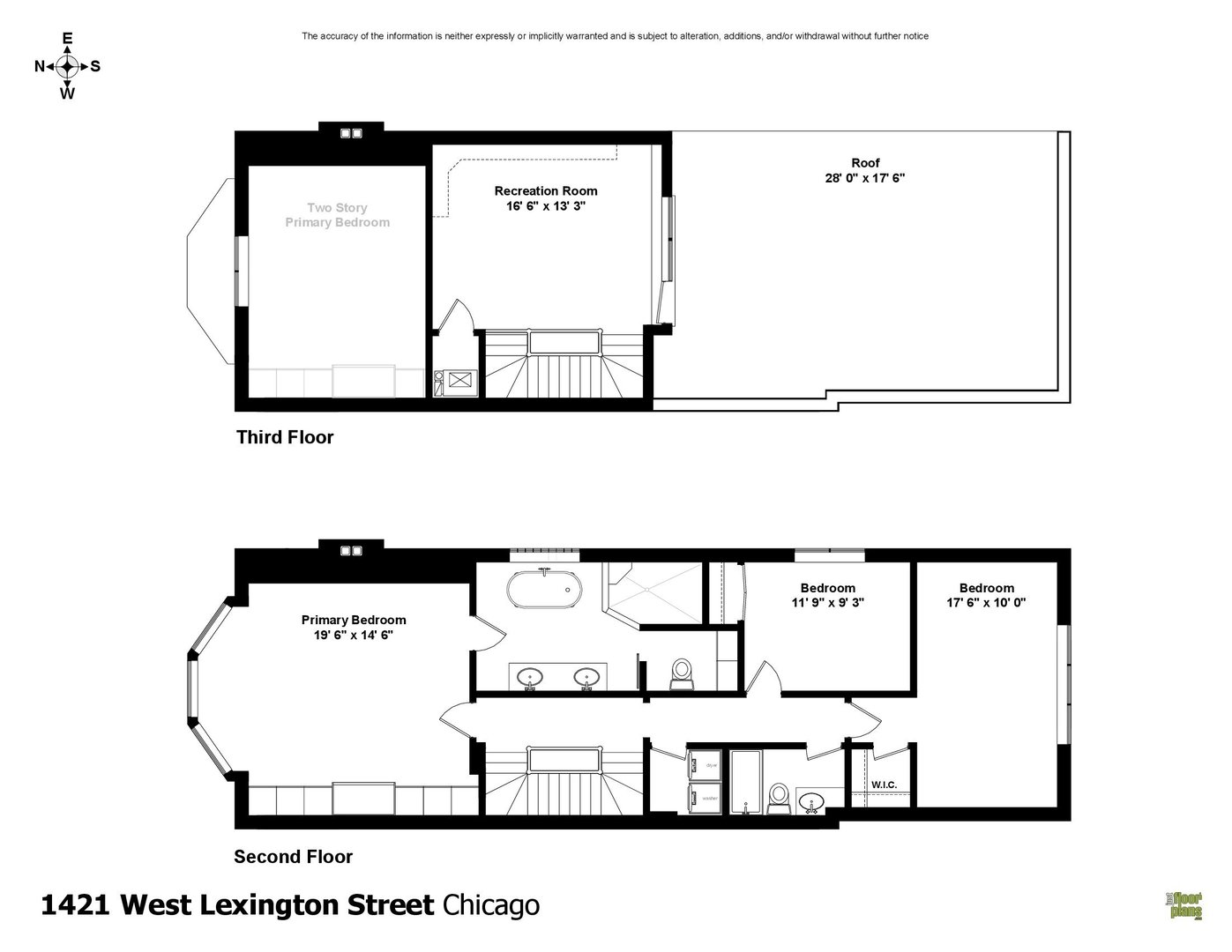 1421 West Lexington Street Chicago, IL 60607 - Photo 48 of 48 a black and white photo of a picture