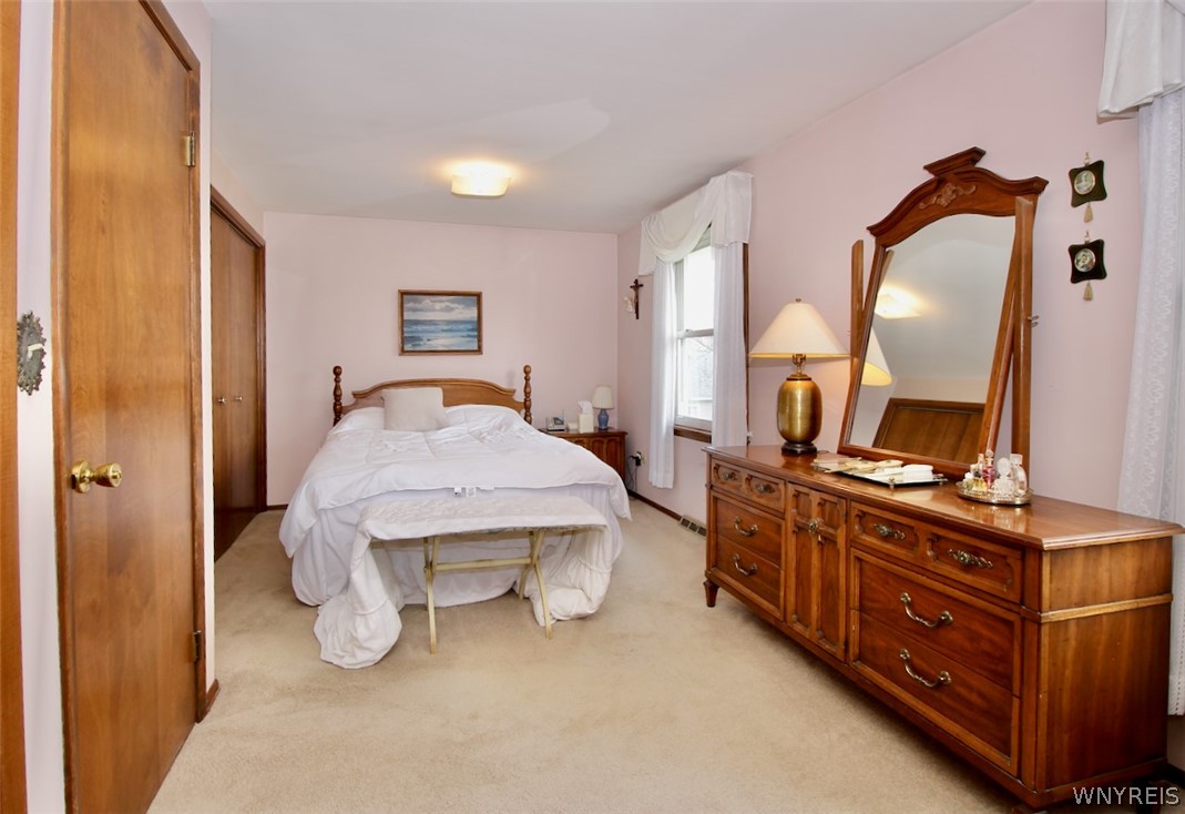 7980 Old Jennings Road Eden, NY 14057 - Photo 12 of 31 Bedroom 1 with 2 Closets