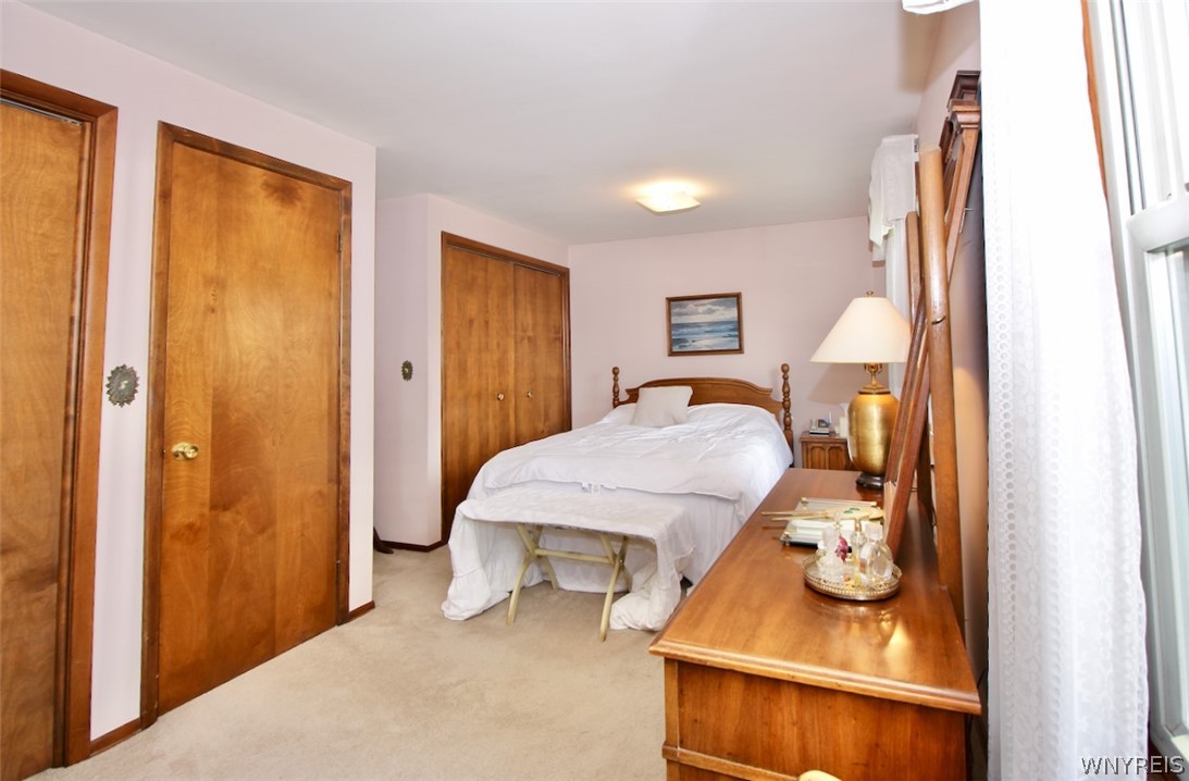 7980 Old Jennings Road Eden, NY 14057 - Photo 13 of 31 Bedroom 1 with 2 Closets