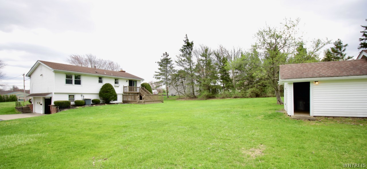 7980 Old Jennings Road Eden, NY 14057 - Photo 28 of 31 Backyard with shed