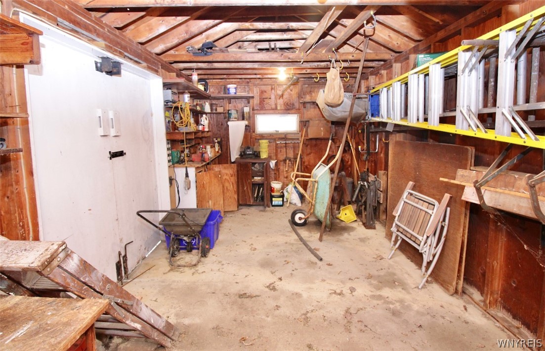 7980 Old Jennings Road Eden, NY 14057 - Photo 31 of 31 Shed with Electric