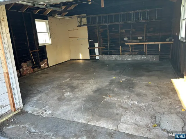 a view of storage and utility room