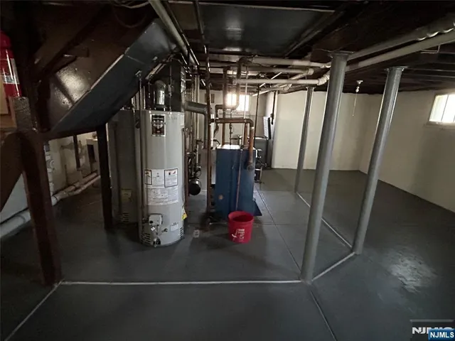 a view of water heater room