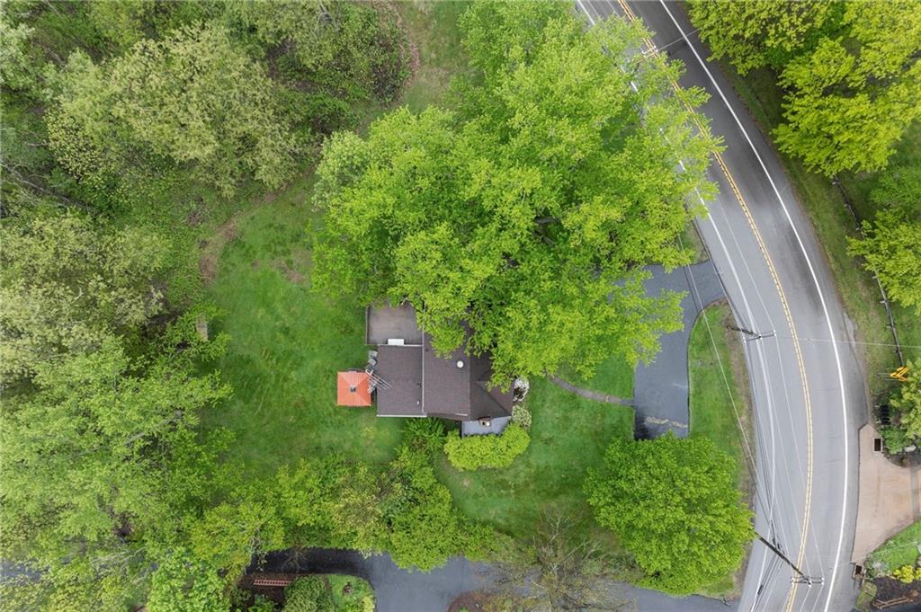 1445 Dutch Ridge Road Beaver, PA 15009 - Photo 3 of 43 an aerial view of residential house with outdoor space and trees all around