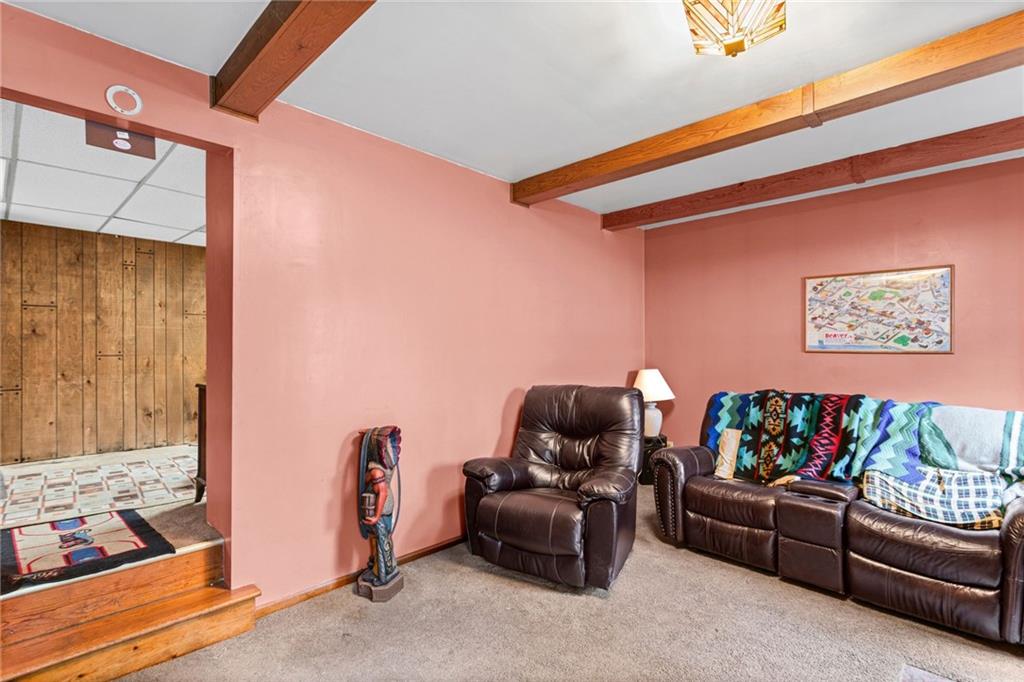 1445 Dutch Ridge Road Beaver, PA 15009 - Photo 33 of 43 a living room with furniture and a couch