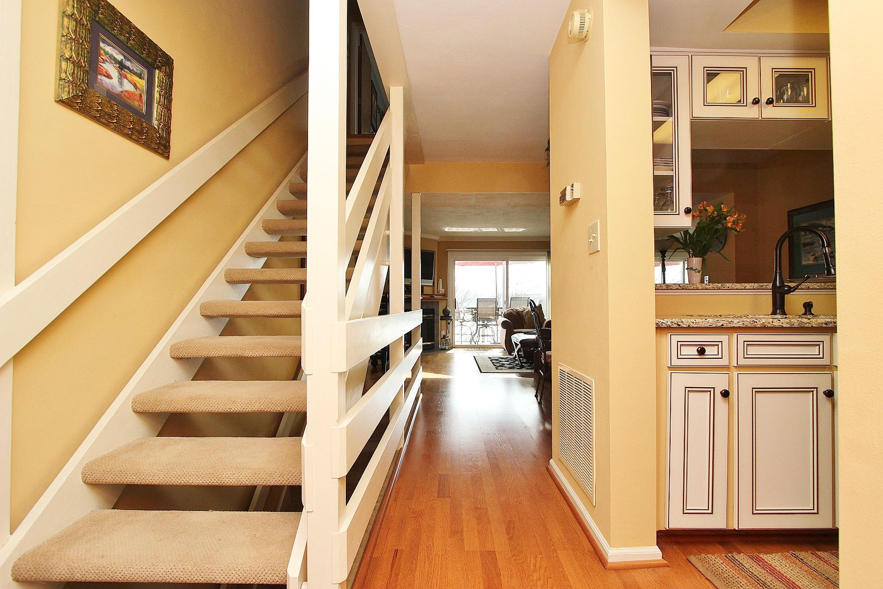 1806 Windlass Road Moneta, VA 24121 - Photo 10 of 24 Kitchen/Stairs to Upper Level