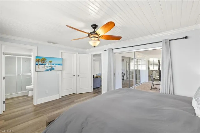 a view of a livingroom with a flat screen tv