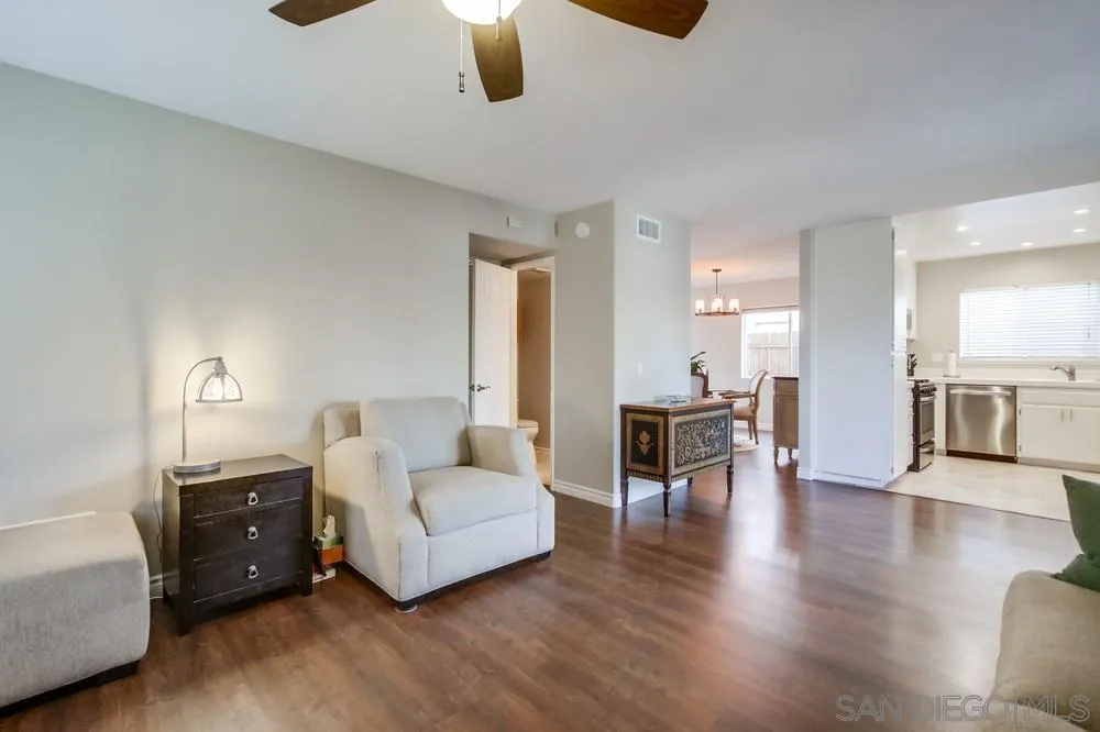 898 Friendly Circle El Cajon, CA 92021 - Photo 11 of 38 a living room with furniture and a wooden floor