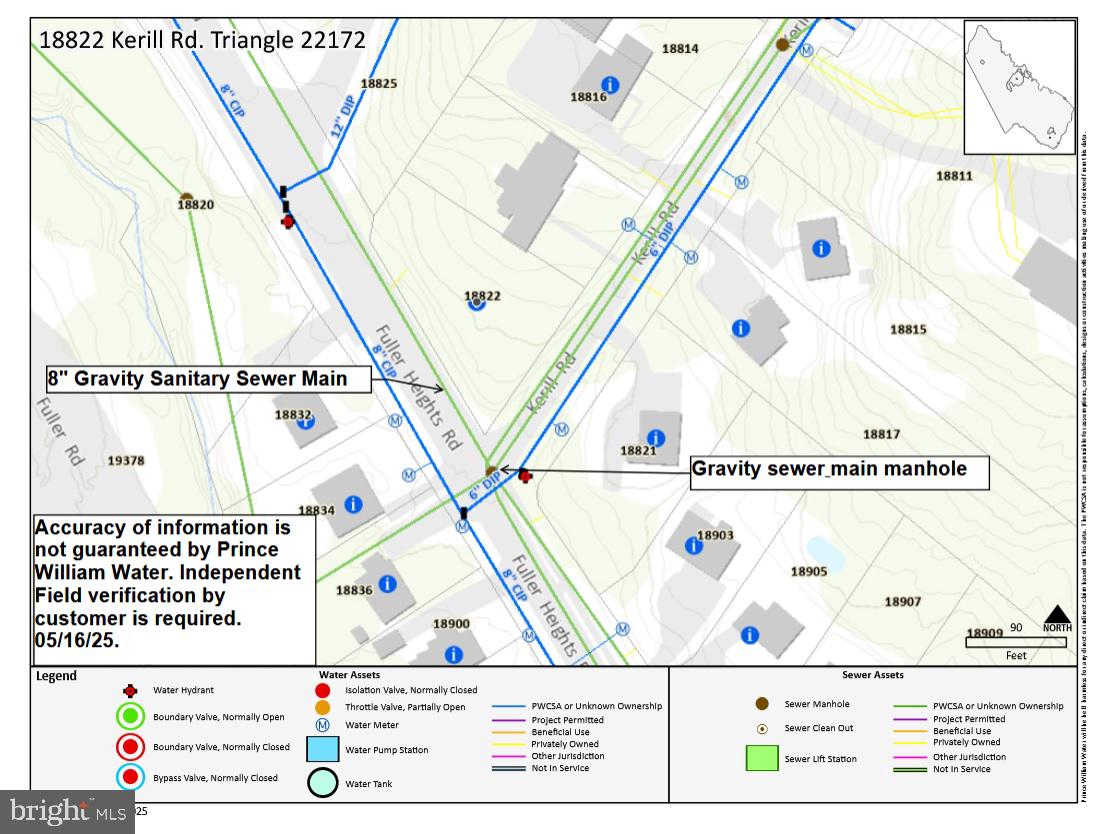 18822 Kerill Road Triangle, VA 22172 - Photo 3 of 9 a picture of a book and a bed