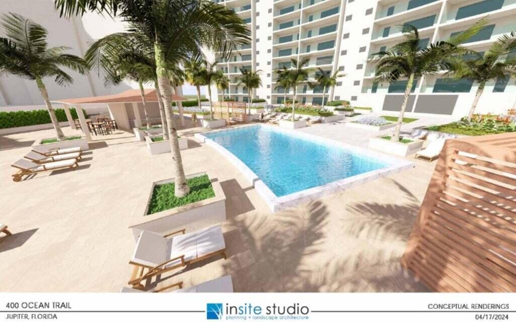 400 Ocean Trail Way, Unit 607 Jupiter, FL 33477 - Photo 35 of 37 FUTURE POOL