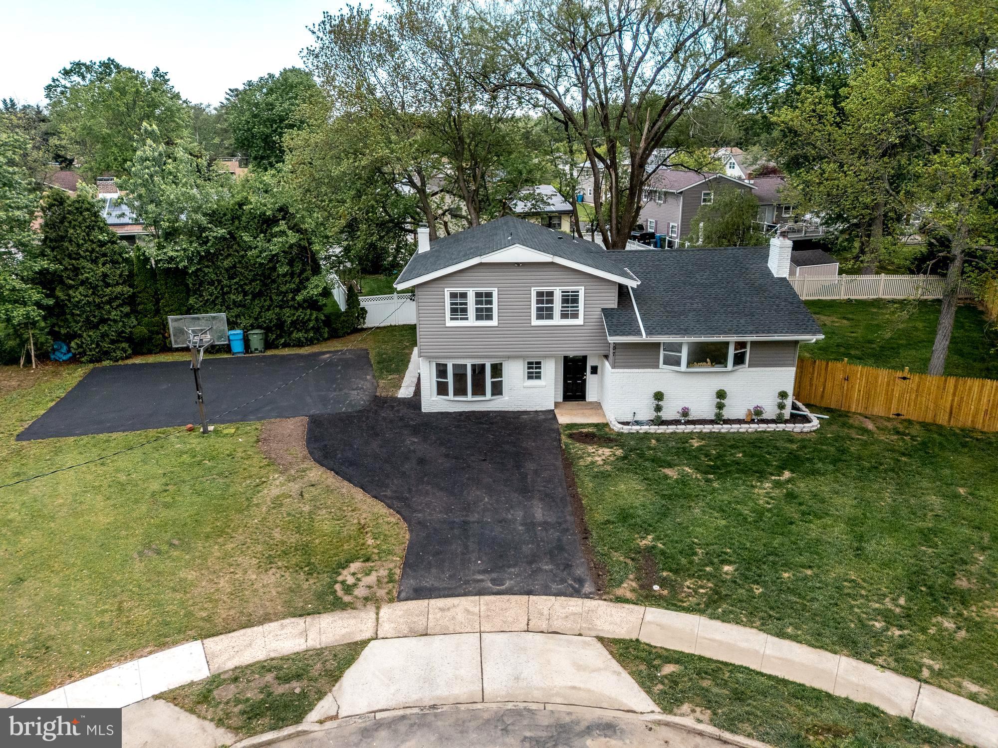 407 Bruce Terrace Cherry Hill, NJ 08034 - Photo 36 of 50 a front view of a house with a yard