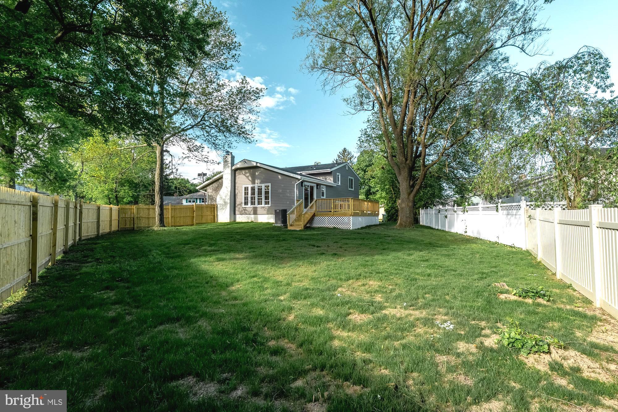 407 Bruce Terrace Cherry Hill, NJ 08034 - Photo 43 of 50 a view of a house with backyard and garden