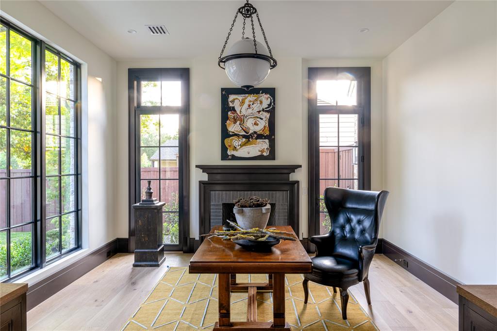 4405 Wildwood Road Dallas, TX 75209 - Photo 5 of 26 Wood Burning Fireplace