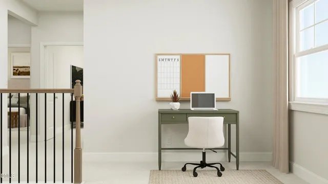 a view of workspace with windows