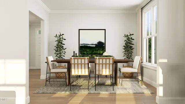a view of a livingroom with furniture and window