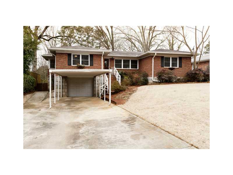 678 Willivee Drive Decatur, GA 30033 - Photo 1 of 1 Exterior Front. Covered Parking for Two Cars.