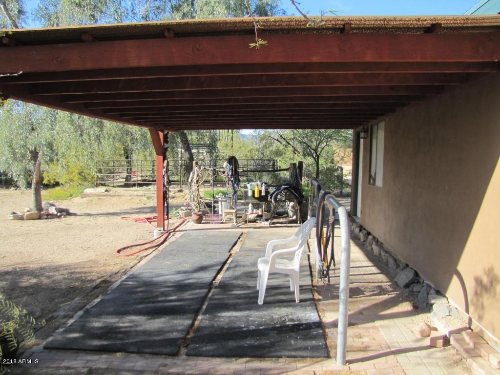 5724 East Saguaro Road Cave Creek, AZ 85331 - Photo 35 of 45 Tack House Patio