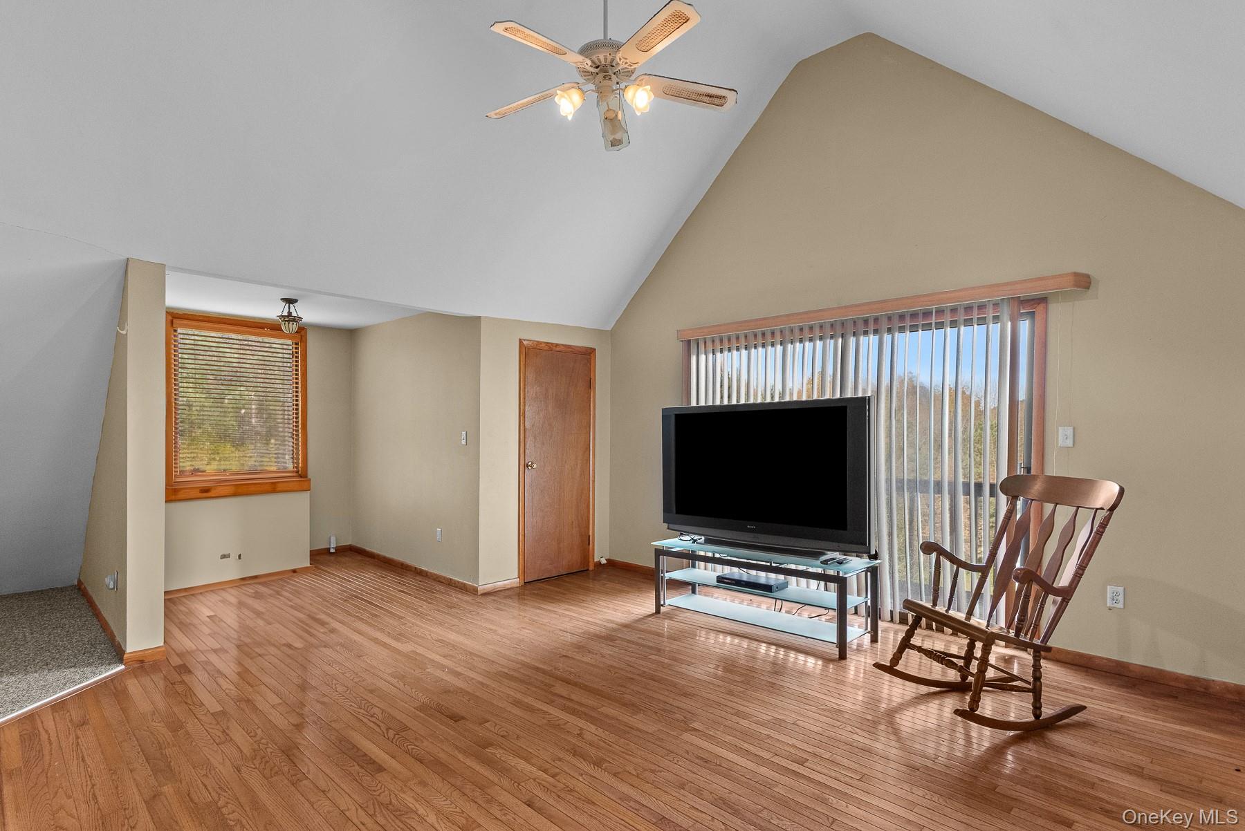 515 Magic Mountain Road Bloomville, NY 13739 - Photo 16 of 18 a living room with furniture and a flat screen tv
