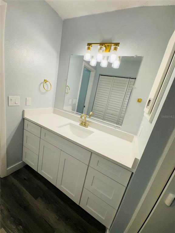 4100 Player Circle, Unit 101 Orlando, FL 32808 - Photo 18 of 34 a bathroom with a sink and a mirror