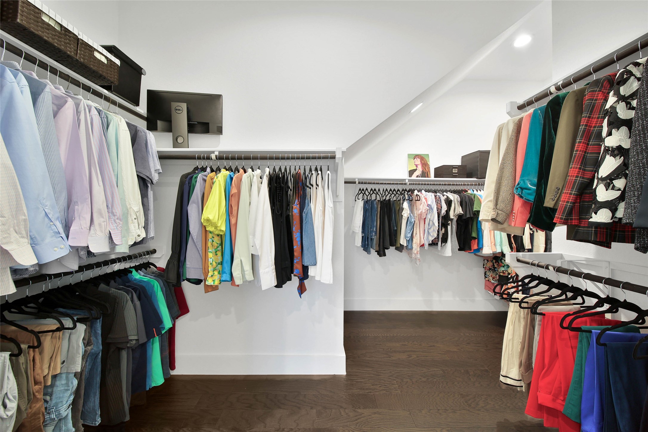 1015 Oak Briar Lane Conroe, TX 77384 - Photo 31 of 50 a view of walk in closet with clothes and shoes